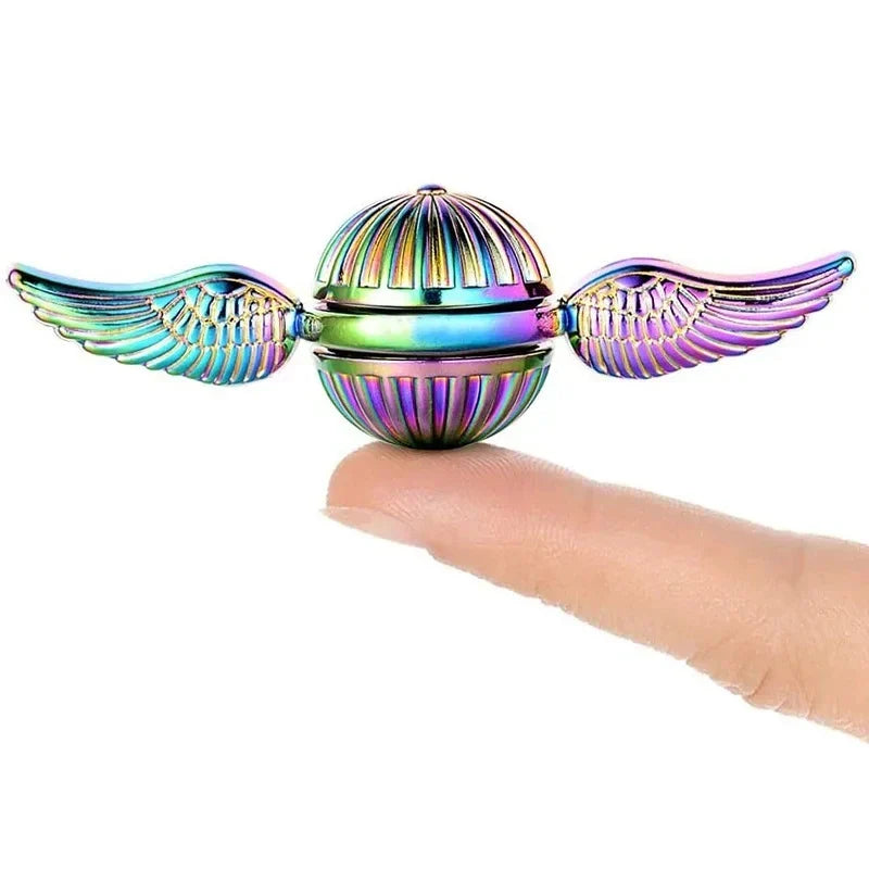 Funny Metal Fidget Spinner Toy for Stress Relief