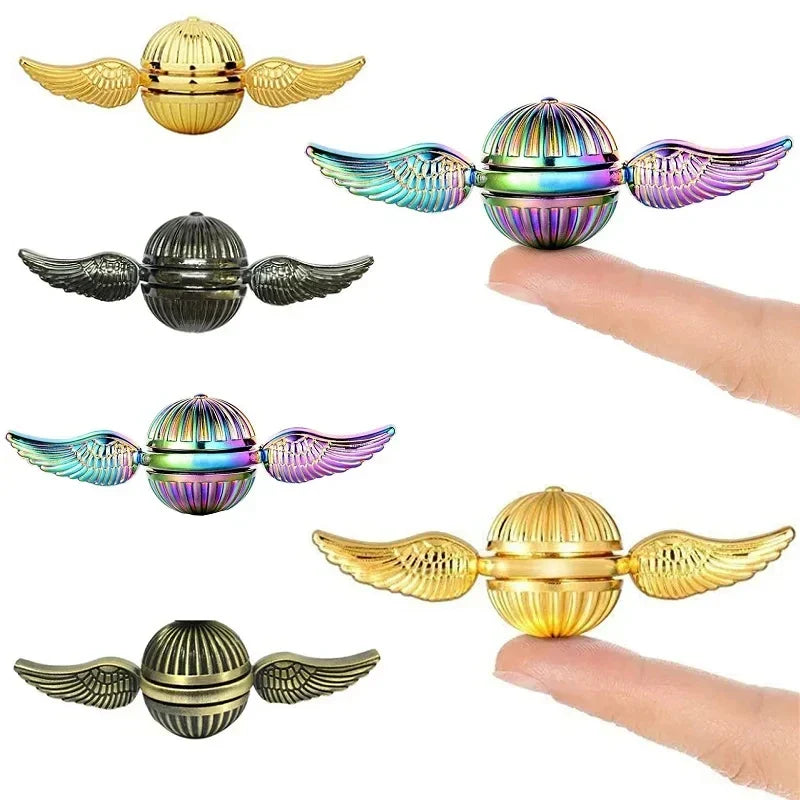 Funny Metal Fidget Spinner Toy for Stress Relief