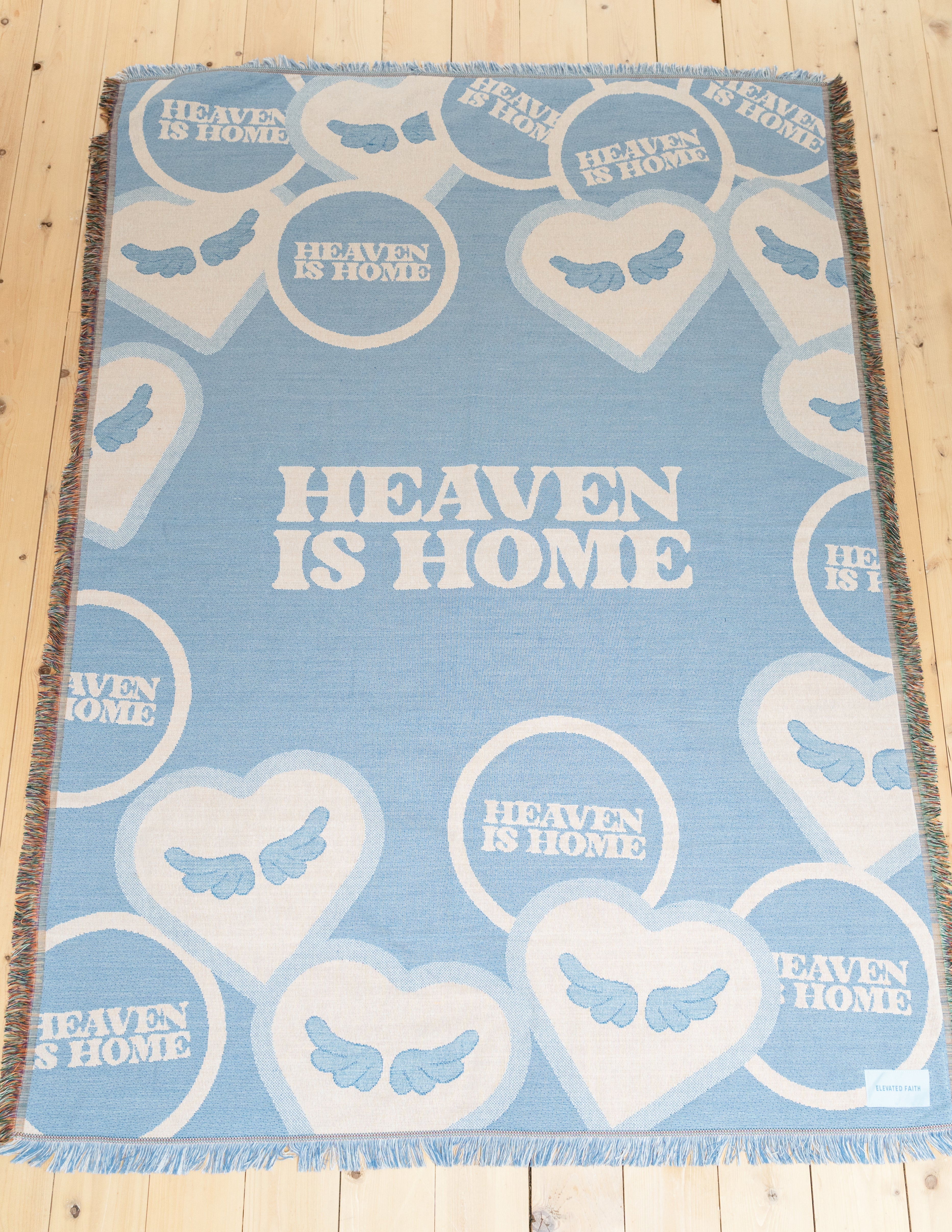 Heaven Is Home Throw Blanket
