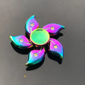 Metal Rainbow Fidget Spinner Toy for Stress Relief