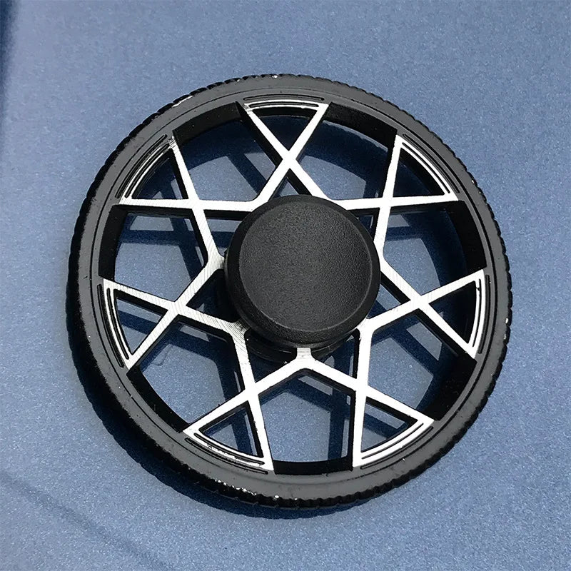 Metal Rainbow Fidget Spinner Toy for Stress Relief